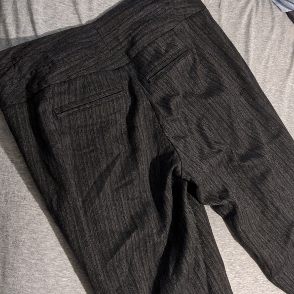 Mandee wide band work pants trouser with pinstripe - Picture 5 of 6